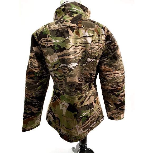 Under Armour Women's Camo Coldgear Puffer Coat - Picture 6 of 6